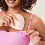Women's Ribbed Scoop Nursing Bralette Iceland White