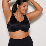Women's High Impact Sports Bra Black @model_info:A1