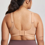 Women's Full Coverage Wireless Sport Bra Barely Buff