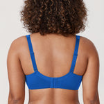 Women's Seamless Underwire Bra Sparkle Blue