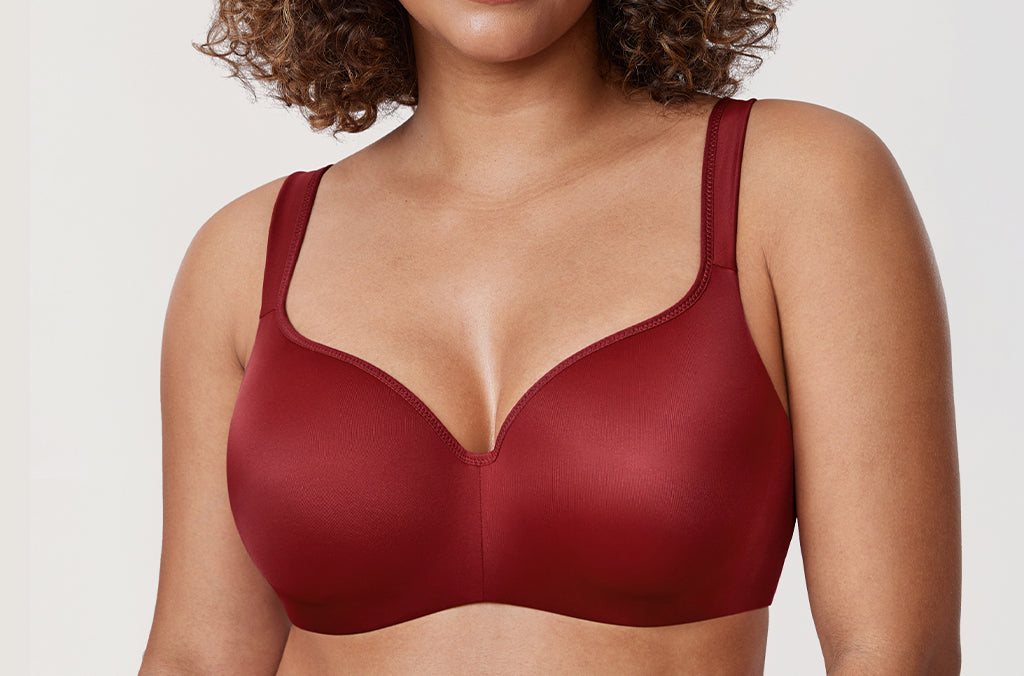 Women's Seamless Underwire Bra Red Revelry