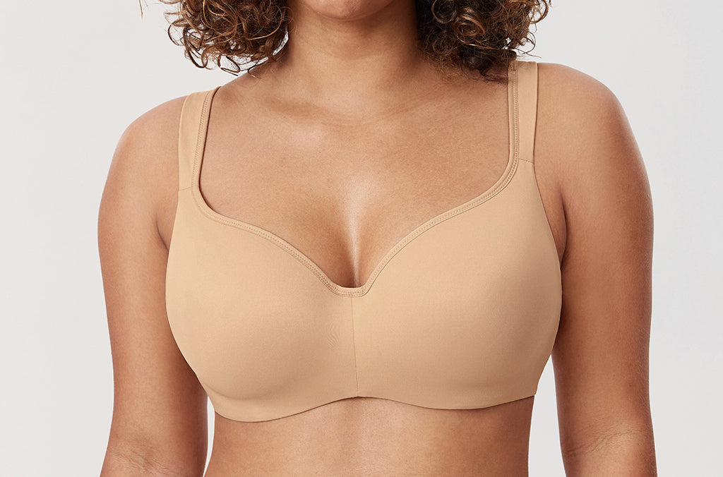 Women's Seamless Underwire Bra Warm Beige
