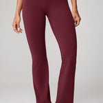 Women's Hugcurve No Front Seam Flare Leggings 31'' Blackberry