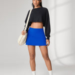 Women's Hugcurve Tennis Skirts with Inner Pockets Twilight Blue