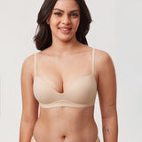 Women's Everyday Push Up Bra Beige