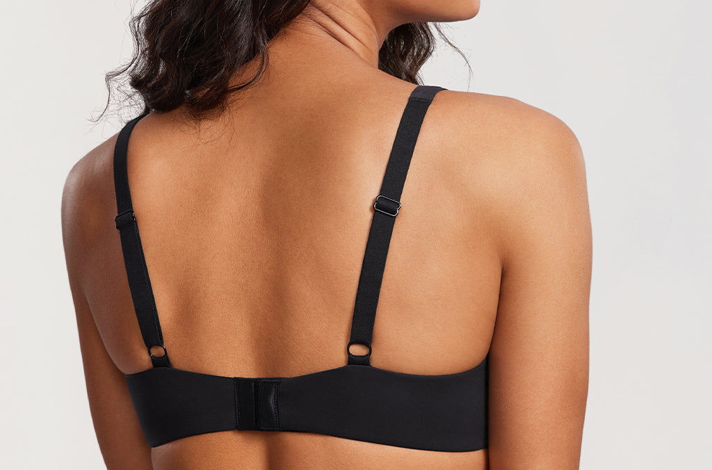 Women's Underwire Balconette Bra Black @model_info:ES2