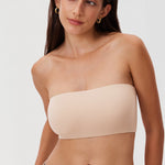 Women's Seamless Bandeau Bra Black
