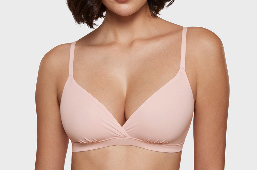 Women's Crossover Bralette Gentle Rose