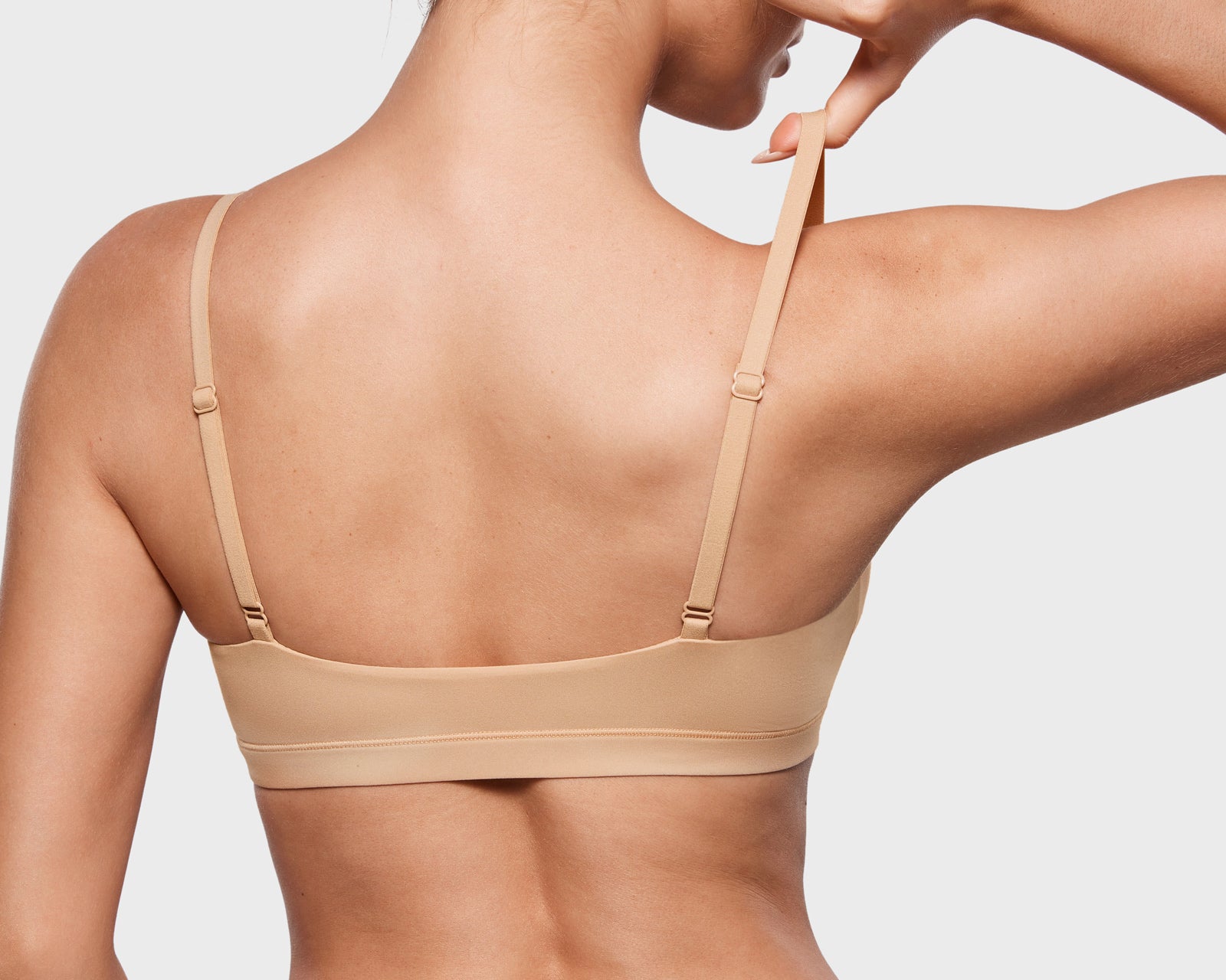 Women's Inbarely® Soft Plunge Bralette Warm Beige