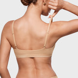 Women's Inbarely® Soft Plunge Bralette Warm Beige