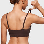 Women's Inbarely® Outwear Longline Triangle Bralette Hazelnut
