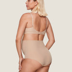 Women's High Waist Full Coverage Maternity Panties 2 Pack Wheat (2pack) @model_info:SHOPIFY3