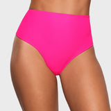 Women's Cozy High Waisted Thongs 3 Pack Chic 5 (3pack)