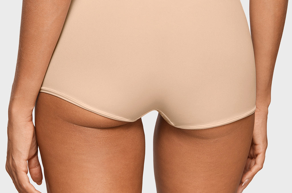Women's Soft Mid Waist Boy Shorts 3 Pack Basic (3pack)