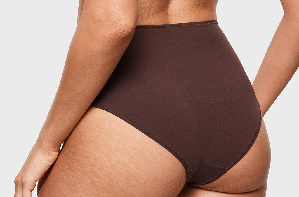 Women's Classic Mid Waist Full Briefs 3 Pack Hazelnut (3pack)