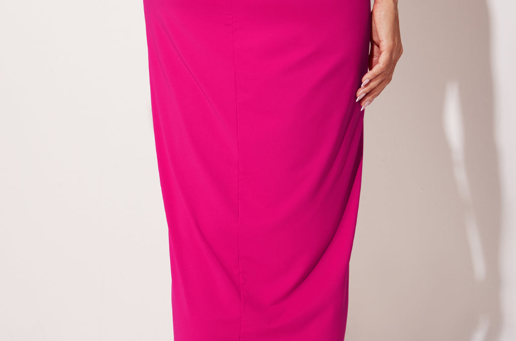 Women's Sexy Beach Cover Up Skirt Granita Pink @model_info:ES3