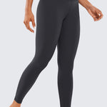 Women's Double Waistseam Leggings 25" Black