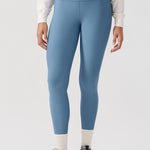 Women's Fleece Lined Leggings 28" Universe Blue