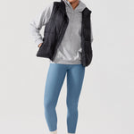 Women's Fleece Lined Leggings 28" Universe Blue