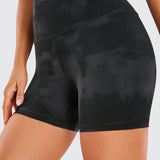 Women's Sleek Basic Biker Shorts 4" Mysterious Grey