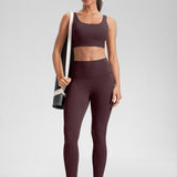 Women's Yoga Leggings 28" Ripe Plum