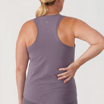 Women's Pima Cotton Racerback Tank Top Mojave Tan