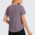 Women's Pima Cotton Classic Short Sleeve Shirts White