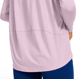 Women's Pima Cotton Boat Neck Long Sleeve Shirts Dark Red 2