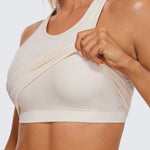 Women's Seamless Ribbed Cropped Tank Top Sparkle Blue