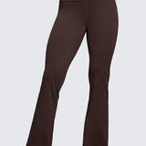 CRZ YOGA Women's High Waist Flare Leggings 30.5" Black