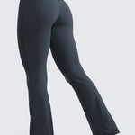 CRZ YOGA Women's High Waist Flare Leggings 30.5" Black