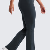 CRZ YOGA Women's High Waist Flare Leggings 30.5" Black