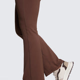 CRZ YOGA Women's High Waist Flare Leggings 29" Olive Green
