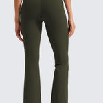 CRZ YOGA Women's High Waist Flare Leggings 29" Black