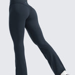 CRZ YOGA Women's High Waist Flare Leggings 29" Black