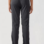 CRZ YOGA Women's Lightweight Straight Leg Pants 30" Ink Gray