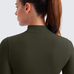 Women's Butterluxe Cropped Outerwear Full Zip Jackets White