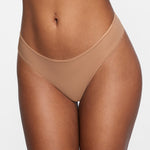 Women's Stretchy Low Rise Thongs 3 Pack Natural (3pack)