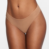 Women's Stretchy Low Rise Thongs 3 Pack Natural (3pack)