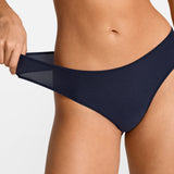 Women's Stretchy Low Rise Thongs 3 Pack Chic 08 (3pack)