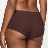 Women's Stretchy Mid Waist Boy Shorts 3 Pack Hazelnut (3pack)