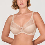 Women's Beauty Lace Bra Beige