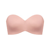 Women's Silicone-Free Strapless Bra Blush Beige