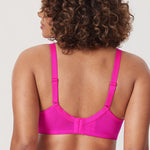 Women's Vintage Lace Unlined Bra Glitter Pink