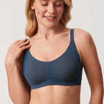Women's Mesh Monowire Full Coverage Bra - Underwire & Unlined Sargasso
