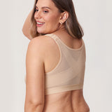 Women's X-shaped Back Posture Bra Black