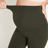 Women's Super High Waist Maternity Leggings 25" Black