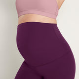 Women's Super High Waist Maternity Leggings 25" Olive Green