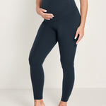 Women's Super High Waist Maternity Leggings 28" Black