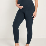 Women's Super High Waist Maternity Leggings 28" Black